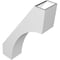 Ekena Millwork 5 1/2-in. W x 16-in. D x 24-in. H Westlake Architectural Grade PVC Knee Brace BRCP055X16X24WTL - alternate 3